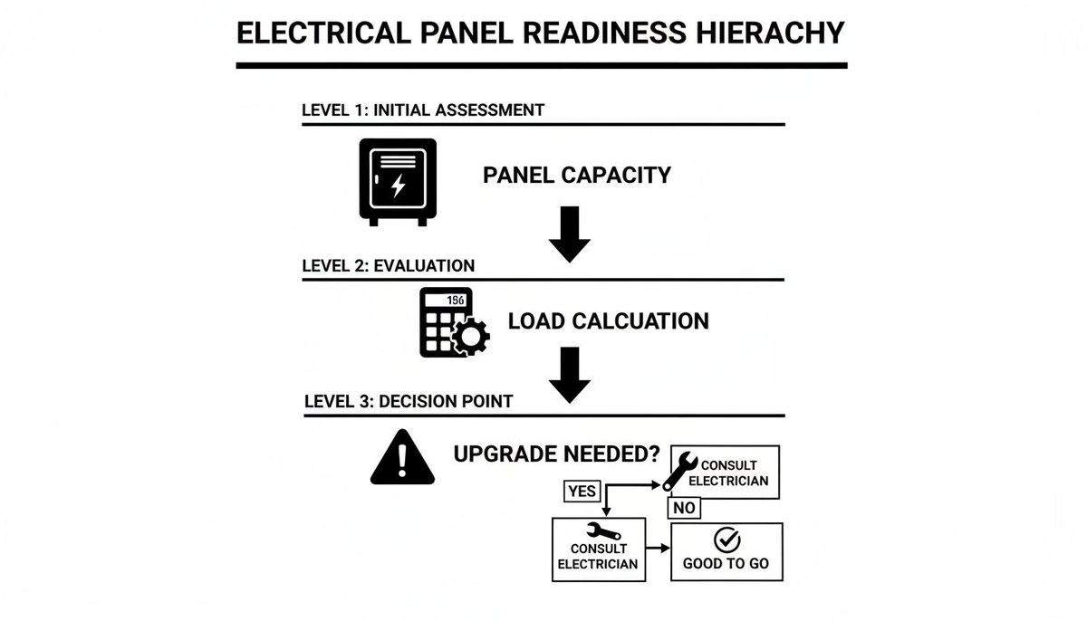 EV charging image related to Electrical Requirements, Panel Capacity, and Code Considerations