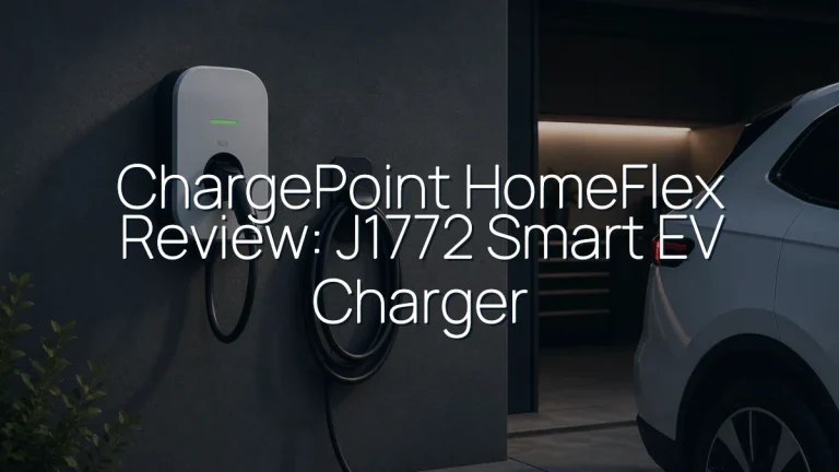 ChargePoint HomeFlex Review: J1772 Smart EV Charger