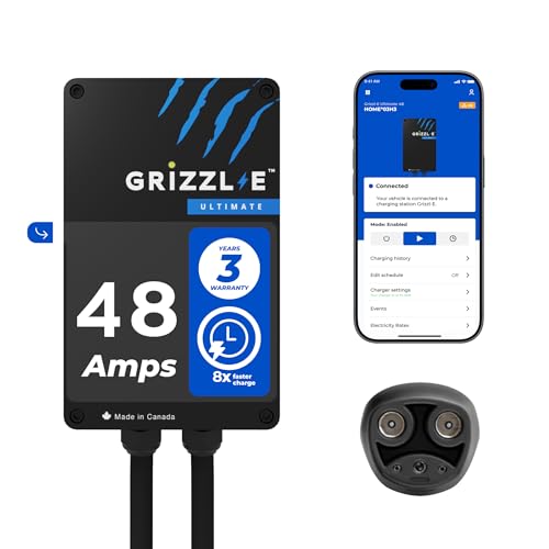 Grizzl-E 48A Ultimate Level 2 Fastest connector and hardware view