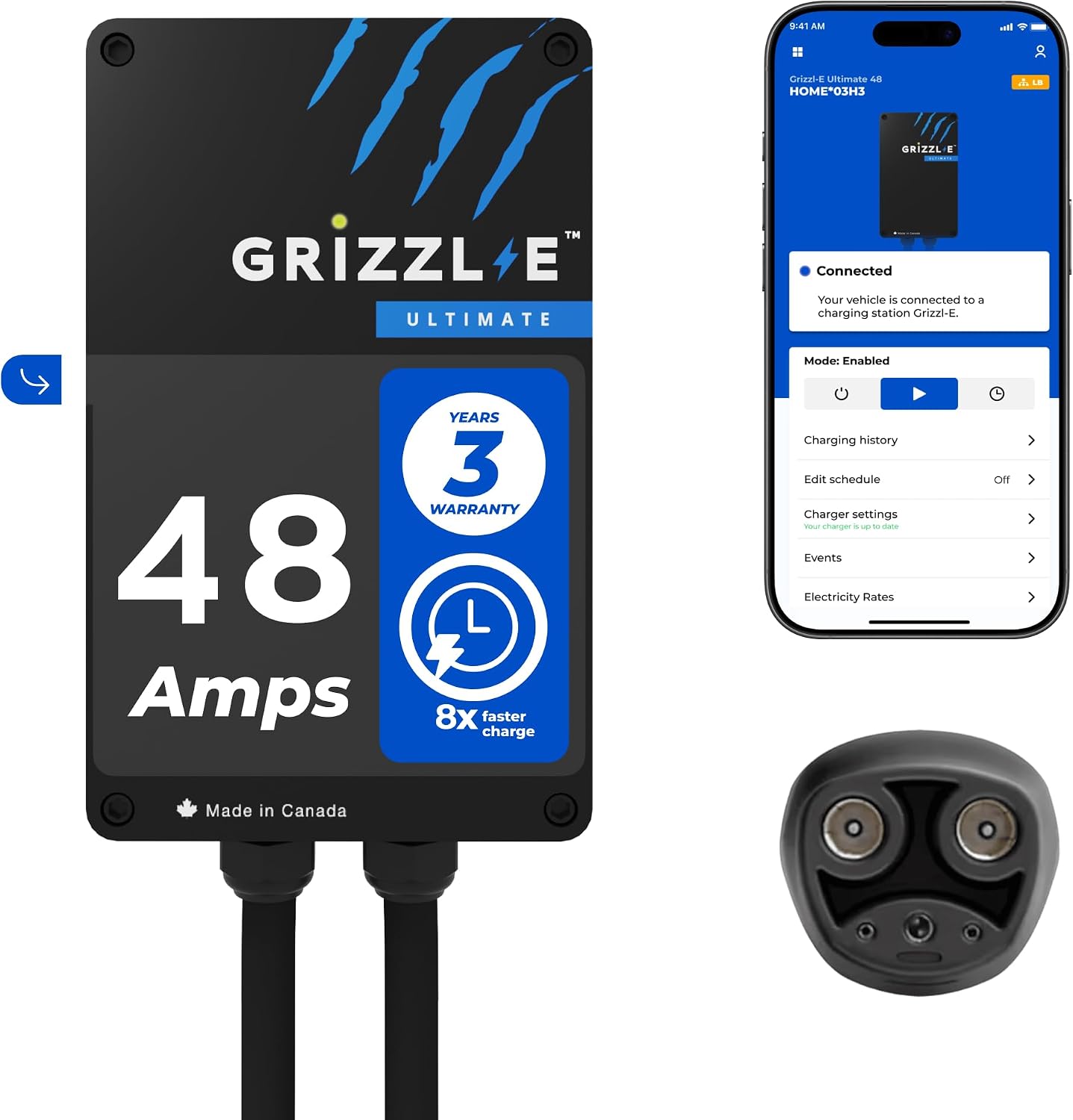 Grizzl-E 48A Ultimate Level 2 Fastest product view