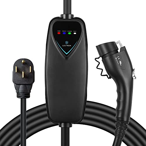 Lectron Level 2 EV Charger connector and hardware view