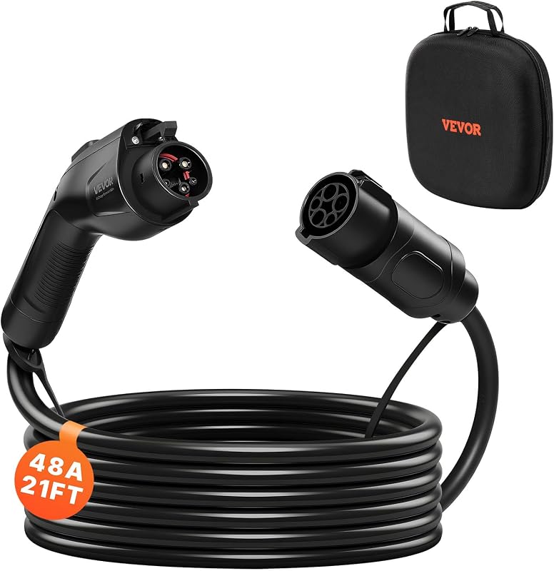 VEVOR 21-foot J1772 EV charger extension cable