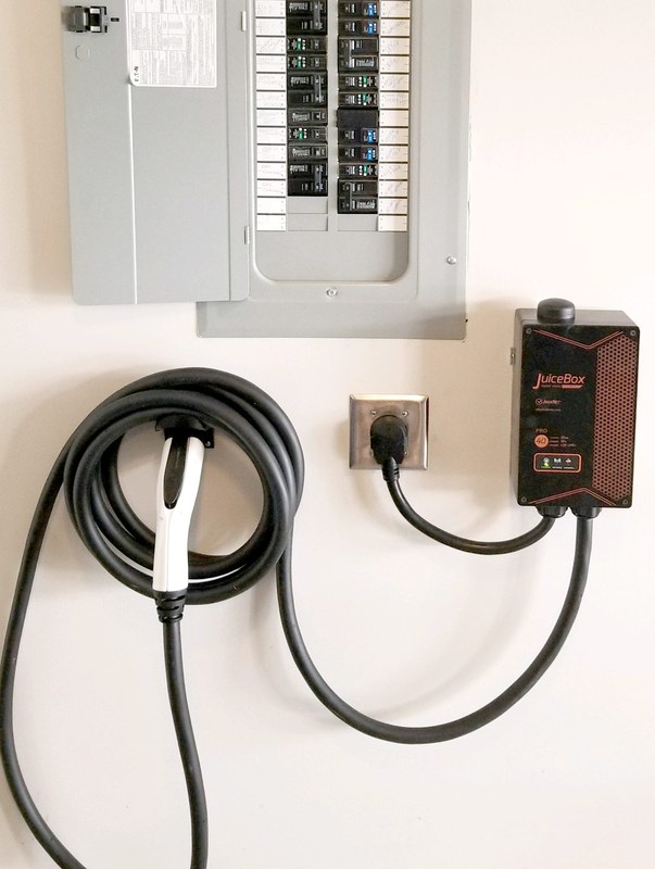 EV charging image related to Electrical Requirements: Follow the Manual and Local Code, Not Internet Rules of Thumb