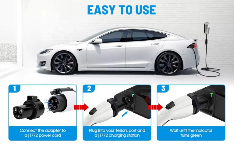 Can a Tesla Use a J1772 Charger? Yes, With an Adapter