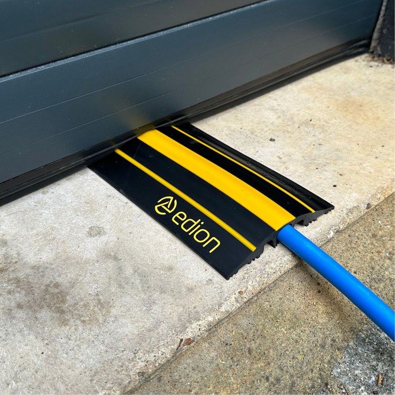EV charging image related to Alternatives to Running Cable Under the Garage Door