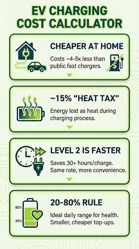 EV charging image related to How to Calculate Your Own EV Charging Cost per kWh