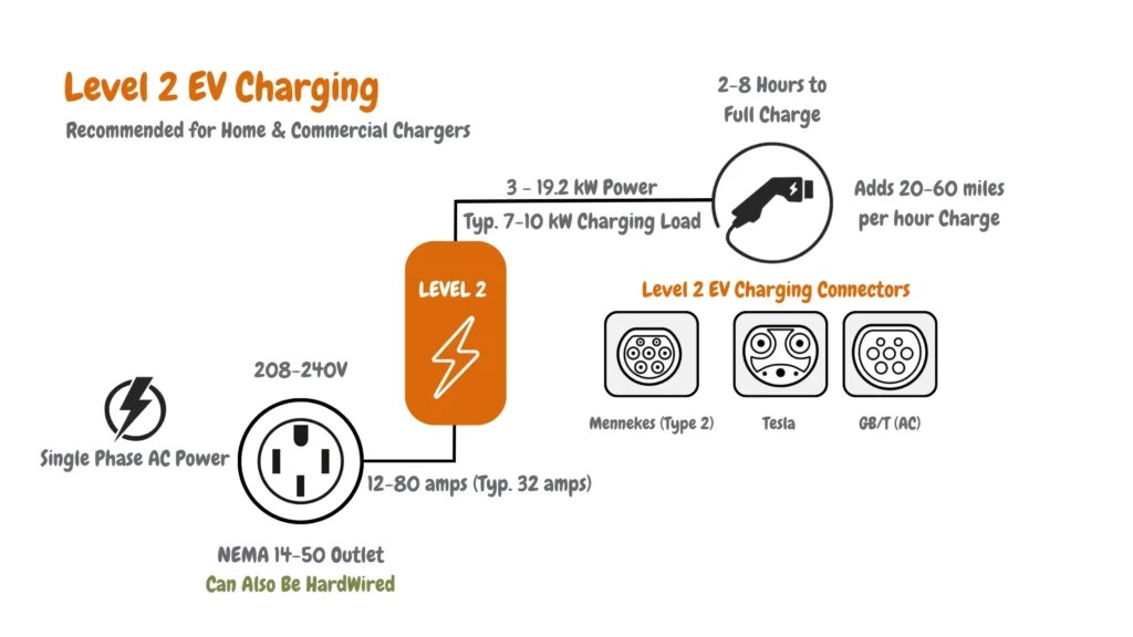 EV charging image related to Charger Hardware: What Actually Affects Level 2 Efficiency