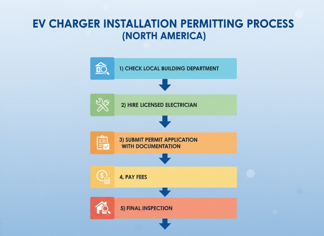 EV charging image related to Electrical Requirements, Permits, and Installation Realities
