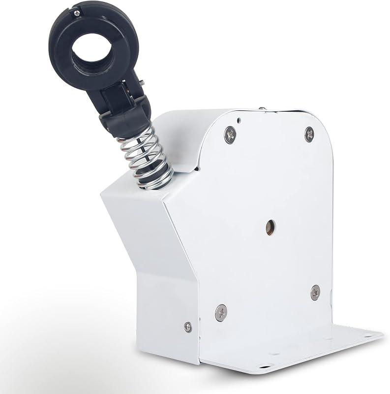 Universal wall mounted EV charger cable retractor system
