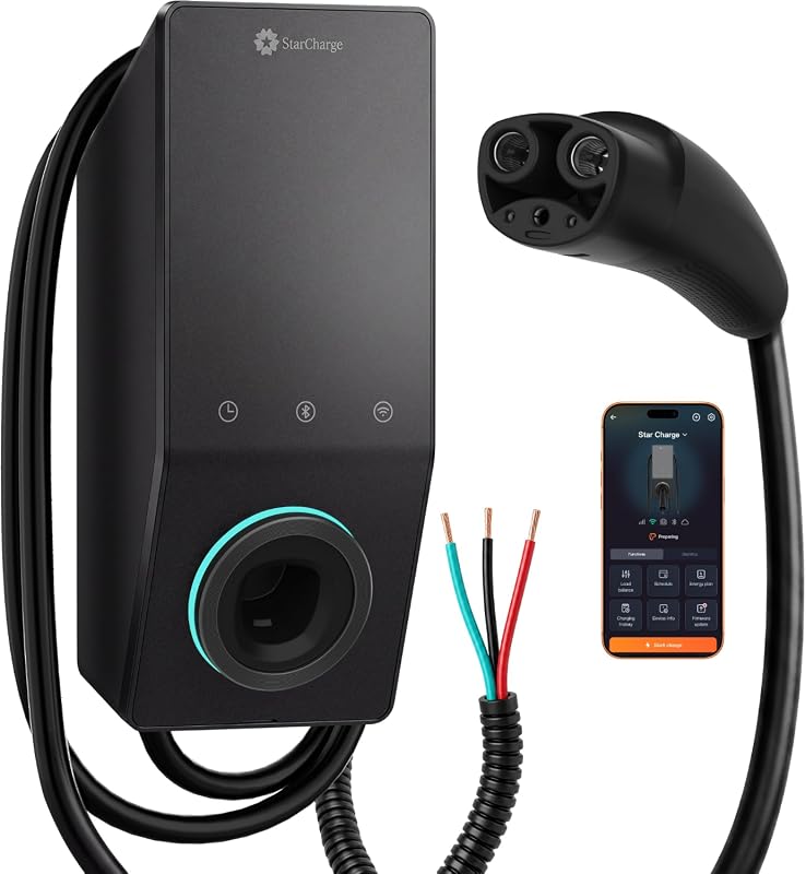 Star Charge 50 amp hardwired NACS Level 2 EV charger